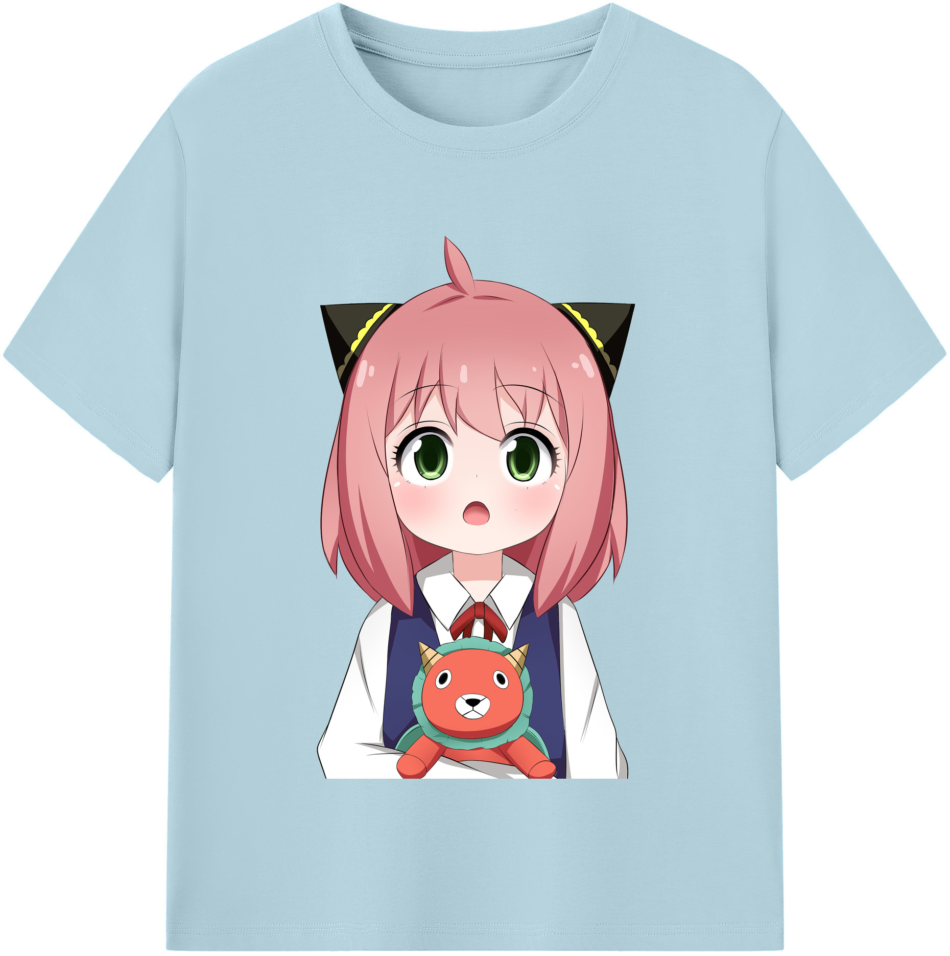 （画像用） SPY×FAMILY间谍家家酒 綿100％半袖Tシャツ（フロントプリント）
